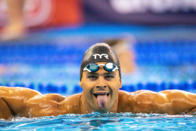 Michael Andrew Beats Karol Ostrowski in a 50 Free Showdown, Debuts New Dive Michael Andrew Beats Karol Ostrowski in a 50 Free Showdown, Debuts New Dive