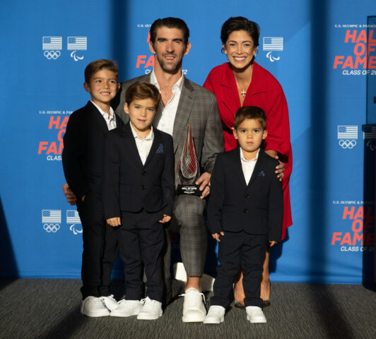 Watch: Michael Phelps’ Speech at International Swimming Hall of Fame Induction Ceremony