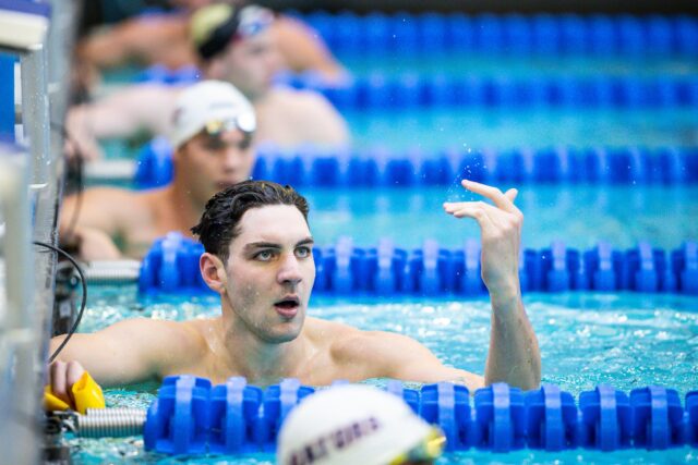 Jack Alexy Describes Cal 400 Free Relay Time Trial at Olympic Training Center Jack Alexy Describes Cal 400 Free Relay Time Trial at Olympic Training Center