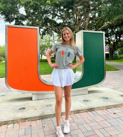 Miami (FL) Women Win 10 Events In Sweep Of Vanderbilt And Iowa