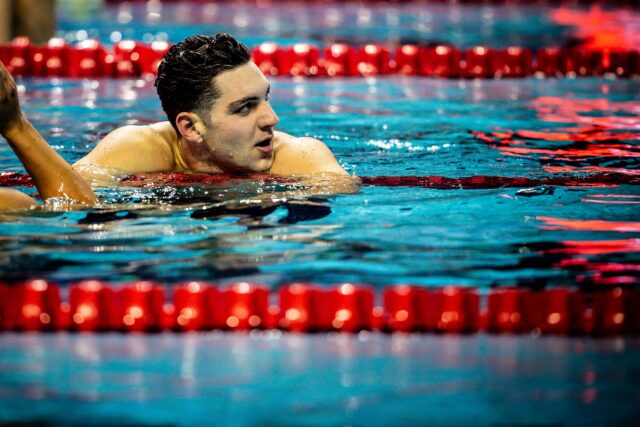 Jack Alexy and Cal Bears (College Swimmers) Scratch En Masse from Finals