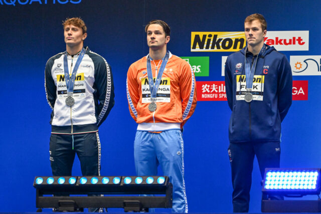 After Successful Pro Swim, World Champ Nic Fink Looks Ahead to Doha