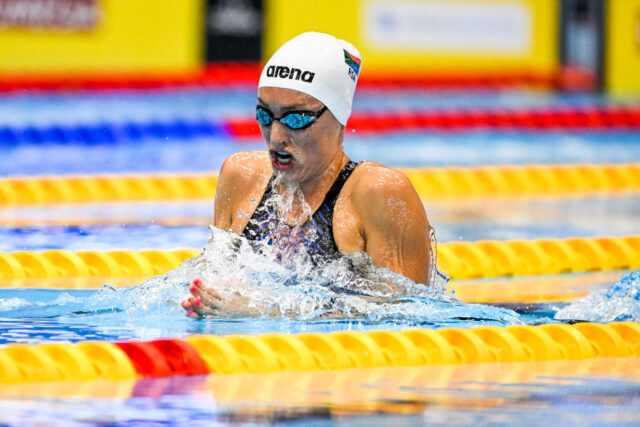 Tatjana Smith Nears South African Record In SCM 100 Breaststroke