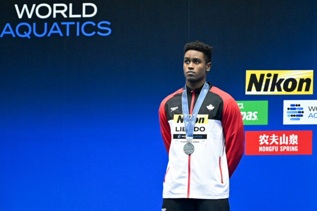 2023 Swammy Awards: Canadian Male Swimmer of the Year &ndash; Josh Liendo