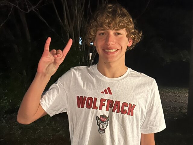 Summer Juniors Qualifier Aaron Davidson (2025) Verbally Commits to NC State
