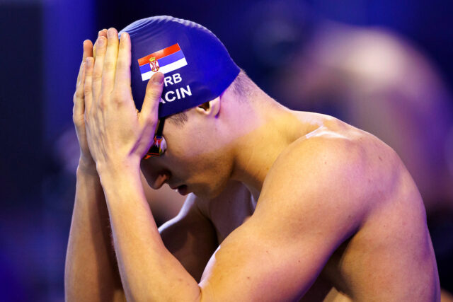 Nikola Acin Breaks Serbian Record In Men’s 50 Backstroke