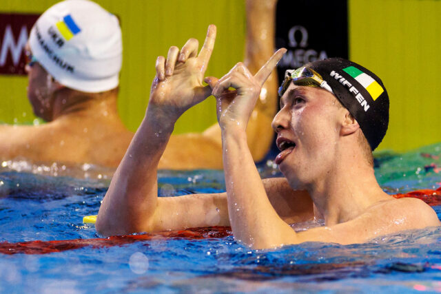 Ireland Announces Roster of 12 Swimmer for 2024 World Aquatics Championships in Doha
