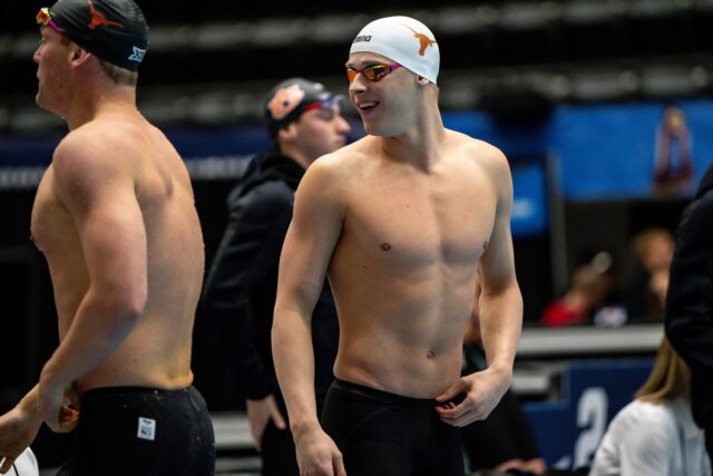 Nate Germonprez: Texas’ Un-Real Breaststroker Becomes #7 Performer in History