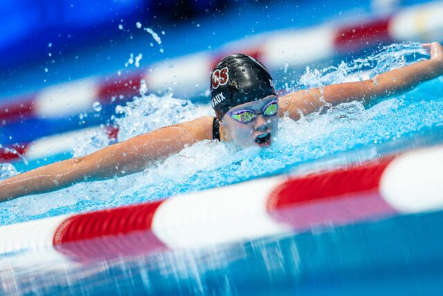 Audrey Deriveaux and Ryan Erisman smash best times, both now top-10 in Respective Age Groups