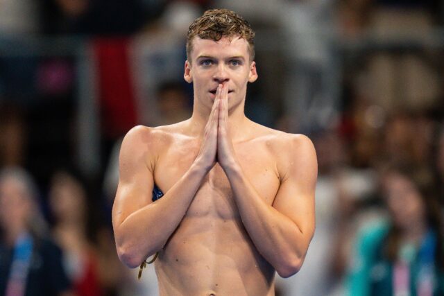 Leon Marchand Will Race for Worlds Qualification Times This Weekend in Austin