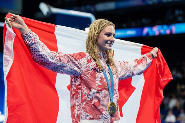Summer McIntosh, Josh Liendo Earn Third Straight Canadian Swimmer of the Year Honors