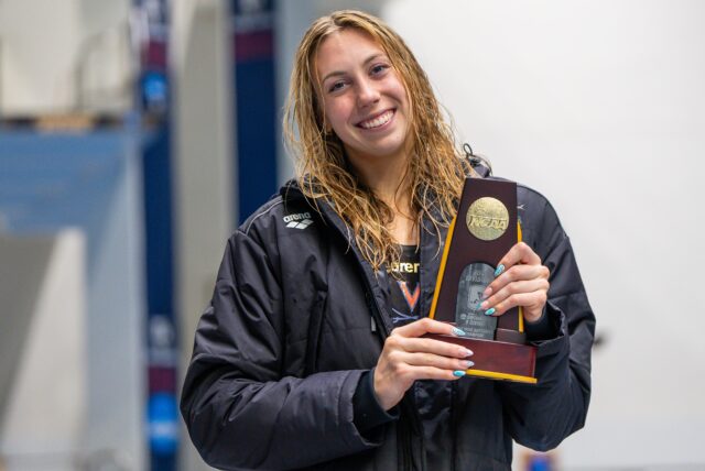 Gretchen Walsh Nominated for ESPY Award for Best College Athlete in Women’s Sports