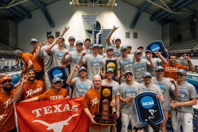 Texas Longhorns Win 4th Directors Cup in Five Seasons Thanks in Part to NCAA Swimming Title