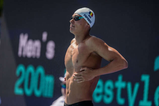 David Popovici Swims 46.71 100 Free, #2 Performance All-Time, First-Ever Sub-24 Backhalf