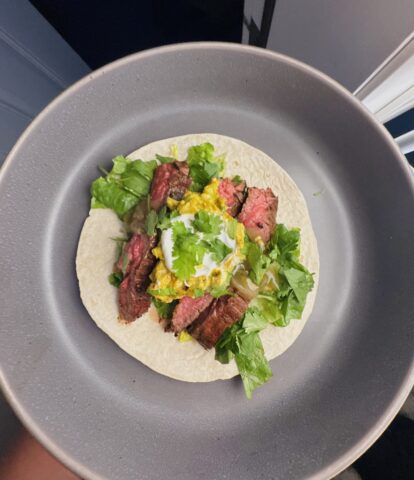 The Hungry Swimmer: Flank Steak Tacos The Hungry Swimmer: Flank Steak Tacos