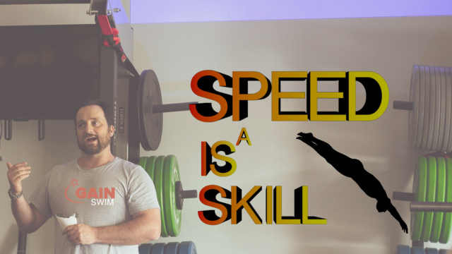 Speed is a Skill Speed is a Skill