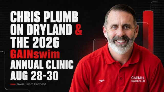 Chris Plumb Previews The GAINswim Clinic, And What Swim Teams Get Wrong About Dryland Chris Plumb Previews The GAINswim Clinic, And What Swim Teams Get Wrong About Dryland