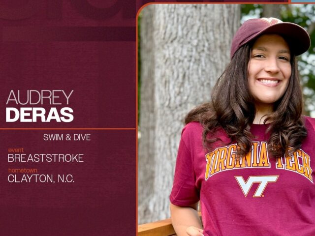 Breaststroker Audrey Deras Flips Commitment from Tulane to Virginia Tech for 2026