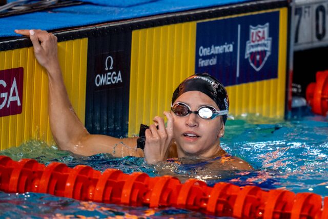 2026 U.S. Short Course World Trials: Kate Douglass Scratches 100 IM Prelims On Day 2 2026 U.S. Short Course World Trials: Kate Douglass Scratches 100 IM Prelims On Day 2