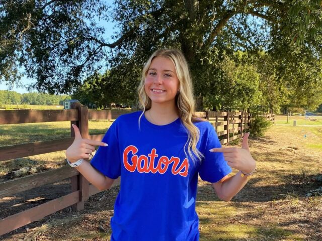 1:01/2:12 Breaststroker Isabella Green Makes Verbal Pledge to Florida for 2028-29 1:01/2:12 Breaststroker Isabella Green Makes Verbal Pledge to Florida for 2028-29