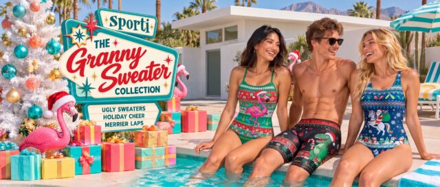 Sporti&rsquo;s 2026 Granny Sweater Collection Brings a Sunny Retro Twist to the Pool